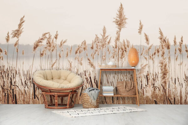 Tall grasses sway in the breeze Wall murals Tall grasses sway in the breeze