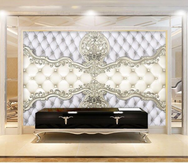 Wall murals Ornate design with elegant textures Wall murals Ornate design with elegant textures