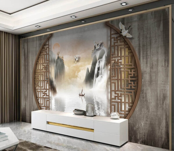 Bird flying in the sky Wall murals Bird flying in the sky