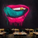 Wall murals Bold Colors and Playful Attitude