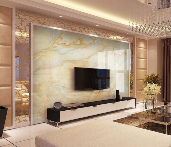Marble texture with warm tones Wall murals Marble texture with warm tones