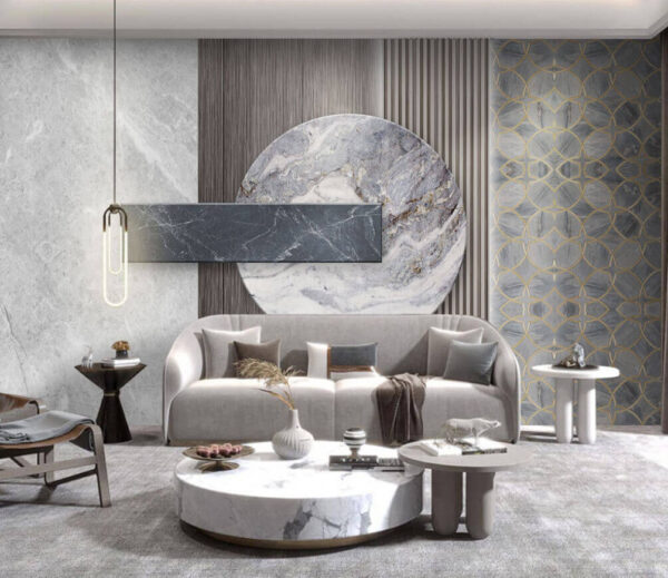 Wall murals Elegant textures in modern design Wall murals Elegant textures in modern design