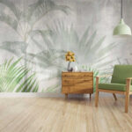Wall murals Group of palm trees