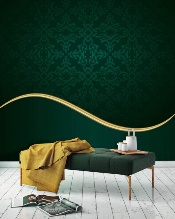 Wall murals Elegant design with rich patterns Wall murals Elegant design with rich patterns
