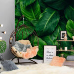 Wall murals Group of green leaves