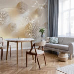 Wall murals White sphere with holes