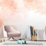 Wall murals Soft hues with elegant accents.