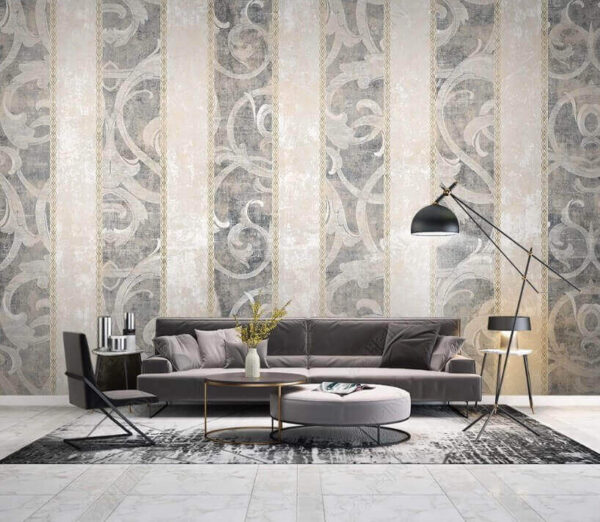 Wall murals Wallpaper with a swirl design Wall murals Wallpaper with a swirl design