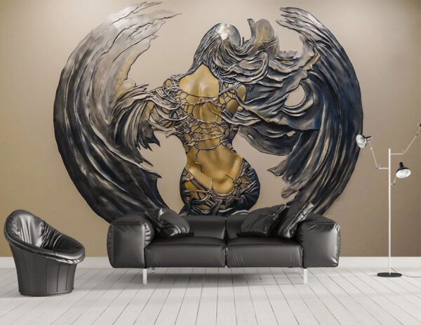 Sculpture of a woman Wall murals Sculpture of a woman
