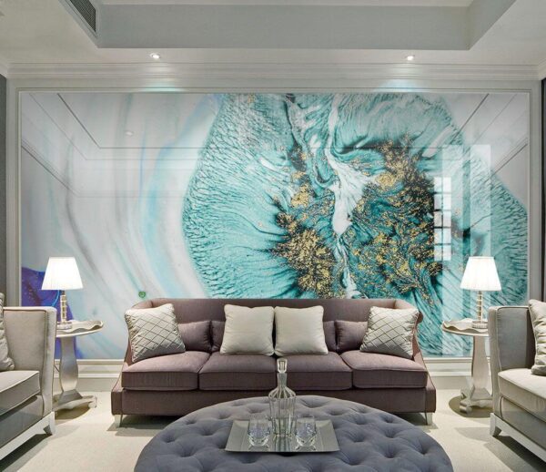 Wall murals Swirls of color and texture blend Wall murals Swirls of color and texture blend