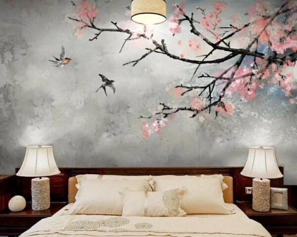Bird flying in the air Wall murals Bird flying in the air