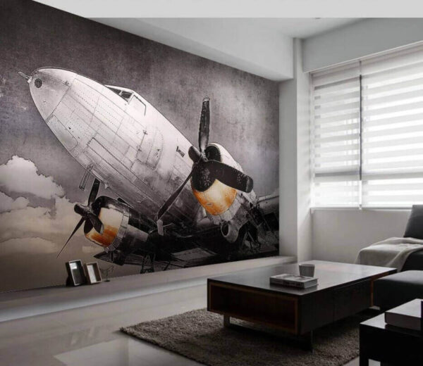 Wall murals Plane with propellers Wall murals Plane with propellers