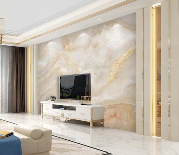 Wall murals Elegant marble texture with gentle hues. (SKU: u20722)