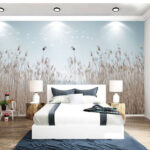 Wall murals Birds flying birds in the sky