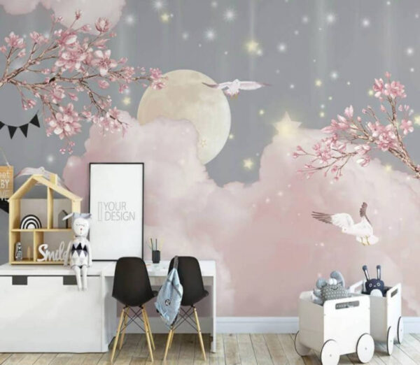 Bird flying in the sky Wall murals Bird flying in the sky