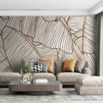 Wall murals Natural elegance in detailed patterns
