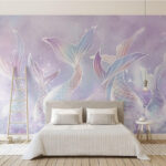 Wall murals Group of mermaids with tail