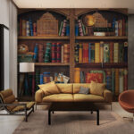 Wall murals Nest with eggs in it