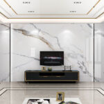 Wall murals Marble texture with natural veins.