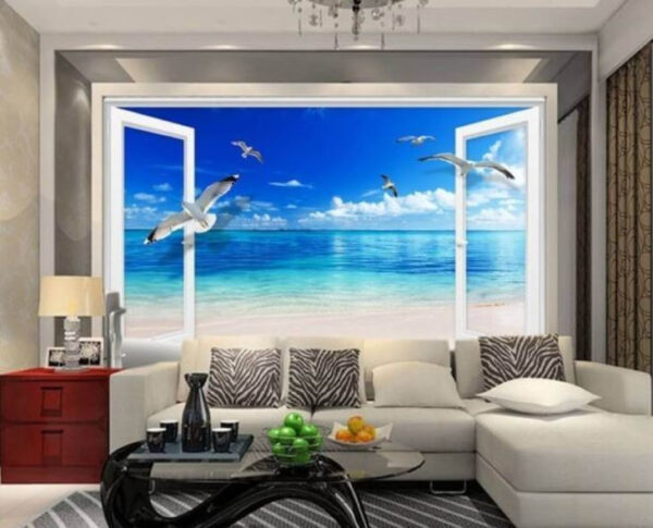 Wall murals Bird flying in the sky Wall murals Bird flying in the sky