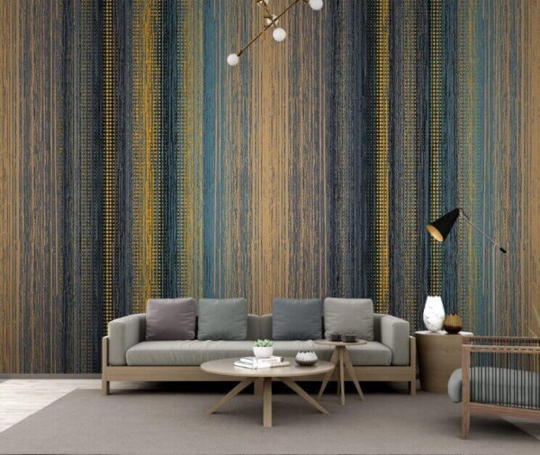 Wall murals Textured lines in warm colors Wall murals Textured lines in warm colors