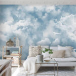 Wall murals Bird in the sky