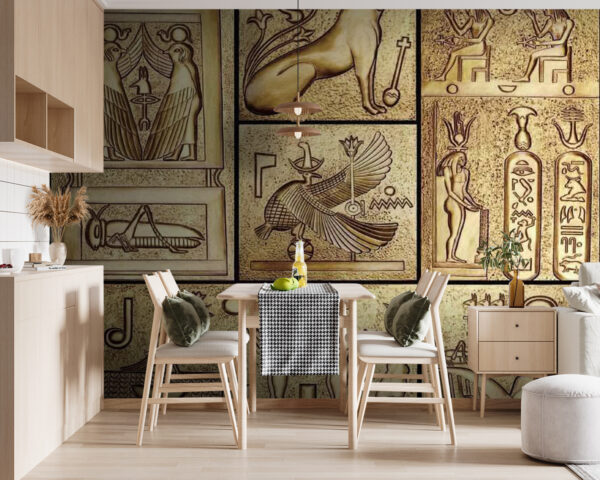 Wall murals Collage of ancient egyptian symbols Wall murals Collage of ancient egyptian symbols