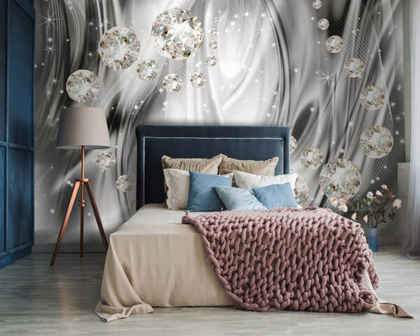 Wall murals Wall murals Sparkling elegance and shining brilliance. (SKU: u60387)