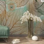 Wall murals Delicate patterns of nature's design