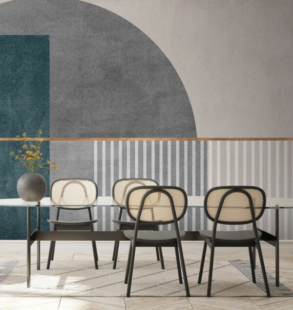 Elegant minimalist geometric design Wall murals Elegant minimalist geometric design