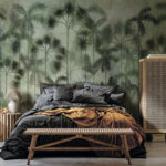Wall murals Group of palm trees
