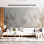 Wall murals Gentle breeze through tall grass.