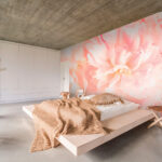 Wall murals Delicate petals in soft hues