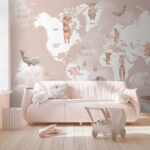 Wall murals Cartoon of a deer