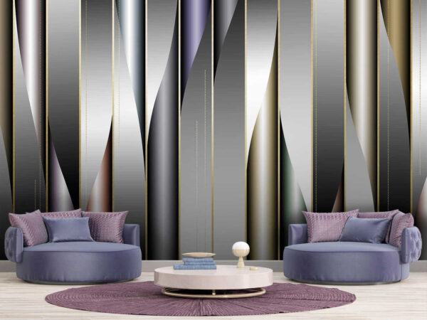 Black and white picture frame Wall murals Black and white picture frame