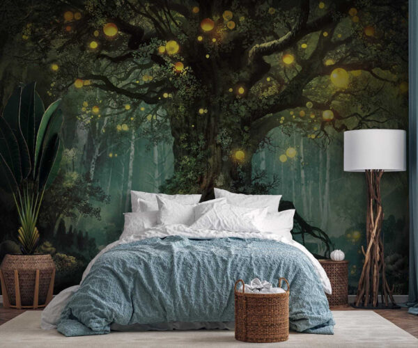 Yellow balloon in the air Wall murals Yellow balloon in the air