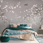 Wall murals Bird on a branch