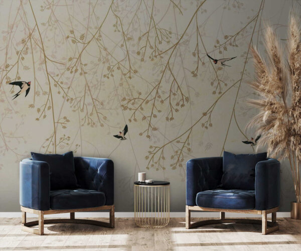 Bird flying in the air Wall murals Bird flying in the air