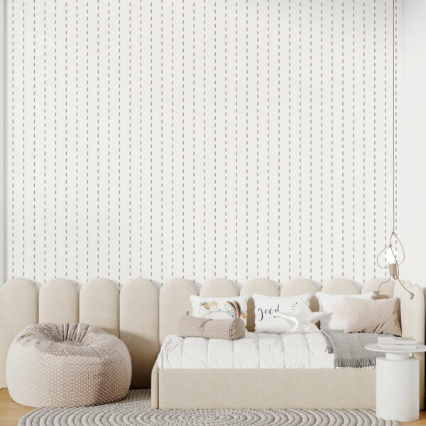 White background with brown lines Wall murals White background with brown lines