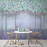 Wall murals Painting of a deer