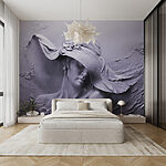 Wall murals Sculpture of a woman in a hat