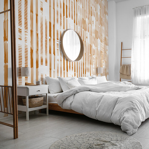 Vertical striped pattern with gaps Wall murals Vertical striped pattern with gaps