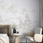 Wall murals Shadow of a dog
