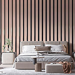Wall murals Vertical striped pattern on display.