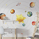 Wall murals Watercolor of a planet