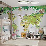 Wall murals Cartoon of a lion