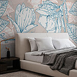Wall murals Drawing of a pinecone
