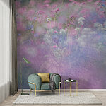 Wall murals Blurry image of a flower