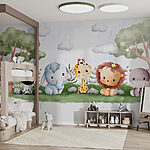 Wall murals Cartoon of a lion