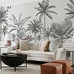 Wall murals Group of palm trees